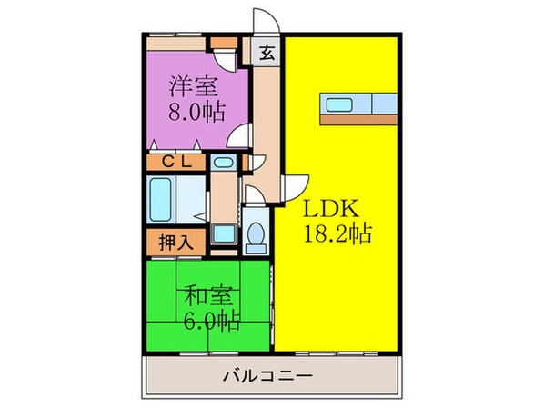 グランドゥール・オニクラの物件間取画像